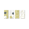 Conjunto de 4 cuadros de dise&ntilde;o BUBBLES image pub1