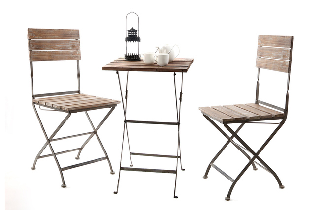 Conjunto de mesa y sillas de jardin/terraza WILLORD