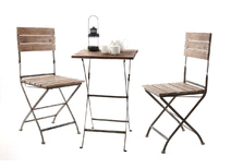 Conjunto de mesa y sillas de jardin/terraza WILLORD