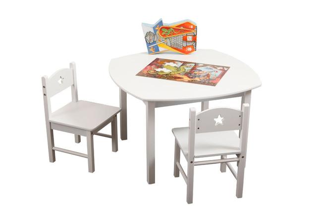 Conjunto de mesa y sillas para ni&ntilde;os ESTRELLA