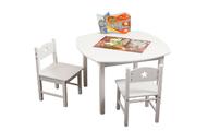 Conjunto de mesa y sillas para ni&ntilde;os ESTRELLA