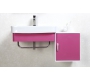 Conjunto de muebles de ba&ntilde;o: lavabo, armario y espejo IALY