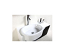 Conjunto de muebles de ba&ntilde;o: lavabo, armario y espejo JASPER