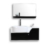 Conjunto de muebles de ba&ntilde;o: lavabo, armario y espejo JASPER