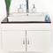 Conjunto de muebles de cuarto de ba&ntilde;o ADELAIDE: lavabo, mueble bajo lavabo, espejo y columna