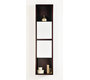 Conjunto de muebles de cuarto de ba&ntilde;o ADELAIDE: lavabo, mueble bajo lavabo, espejo y columna