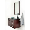 Conjunto de muebles de cuarto de ba&ntilde;o CANBERRA: lavamanos, mueble de debajo del lavamanos y espejo image pub1