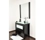 Conjunto de muebles de cuarto de ba&ntilde;o GLADSTONE: lavabo, mueble debajo del lavabo y espejo