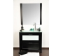 Conjunto de muebles de cuarto de ba&ntilde;o GLADSTONE: lavabo, mueble debajo del lavabo y espejo