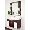 Conjunto de muebles de cuarto de ba&ntilde;o LISMORE: Lavamanos, mueble debajo del lavamanos y espejo image pub1