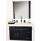 Conjunto de muebles de cuarto de ba&ntilde;o MANDURAH: lavabo, mueble debajo del lavabo y espejo