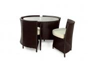 Conjunto FIDJI- 4 sillas y 1 mesa