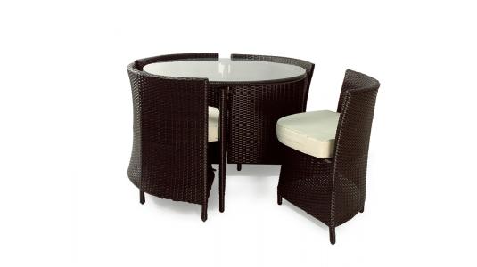 Conjunto FIDJI- 4 sillas y 1 mesa image 1