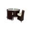 Conjunto FIDJI- 4 sillas y 1 mesa