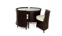 Conjunto FIDJI- 4 sillas y 1 mesa