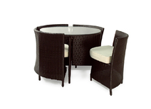 Conjunto FIDJI- 4 sillas y 1 mesa
