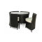 Conjunto FIDJI- 4 sillas y 1 mesa