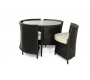 Conjunto FIDJI- 4 sillas y 1 mesa
