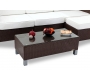 Conjunto HAWAI- 2 sillones rinconeros y 1 sill&oacute;n central, 1 mesa de sal&oacute;n y 1 ottoman