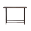 Consola alta estilo industrial de madera y metal ATELIER