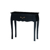 Consola / c&oacute;moda 1 caj&oacute;n LOUISA � color negro