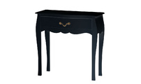 Consola / c&oacute;moda 1 caj&oacute;n LOUISA � color negro