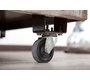 Consola de metal sobre ruedas estilo industrial CHARIOT