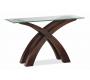 Consola de roble malayo NICOLAS � Color wenge