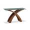 Consola de roble malayo NICOLAS � Color wenge