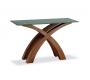 Consola de roble malayo NICOLAS � Color wenge