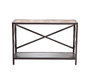 Consola estilo industrial de madera y metal ATELIER