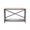 Consola estilo industrial de madera y metal ATELIER