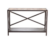 Consola estilo industrial de madera y metal ATELIER