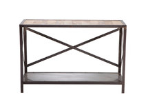 Consola estilo industrial de madera y metal ATELIER