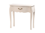 Consola / Mesilla de noche de 1 caj&oacute;n LOUISA � color blanco