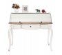 Escritorio barroco madera blanco SOFIA