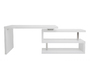Escritorio de dise&ntilde;o blanco lacado amovible MAX