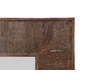 Espejo cuadrado de madera GLADIA