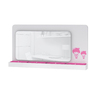 Espejo infantil blanco y rosa MARCHANDE