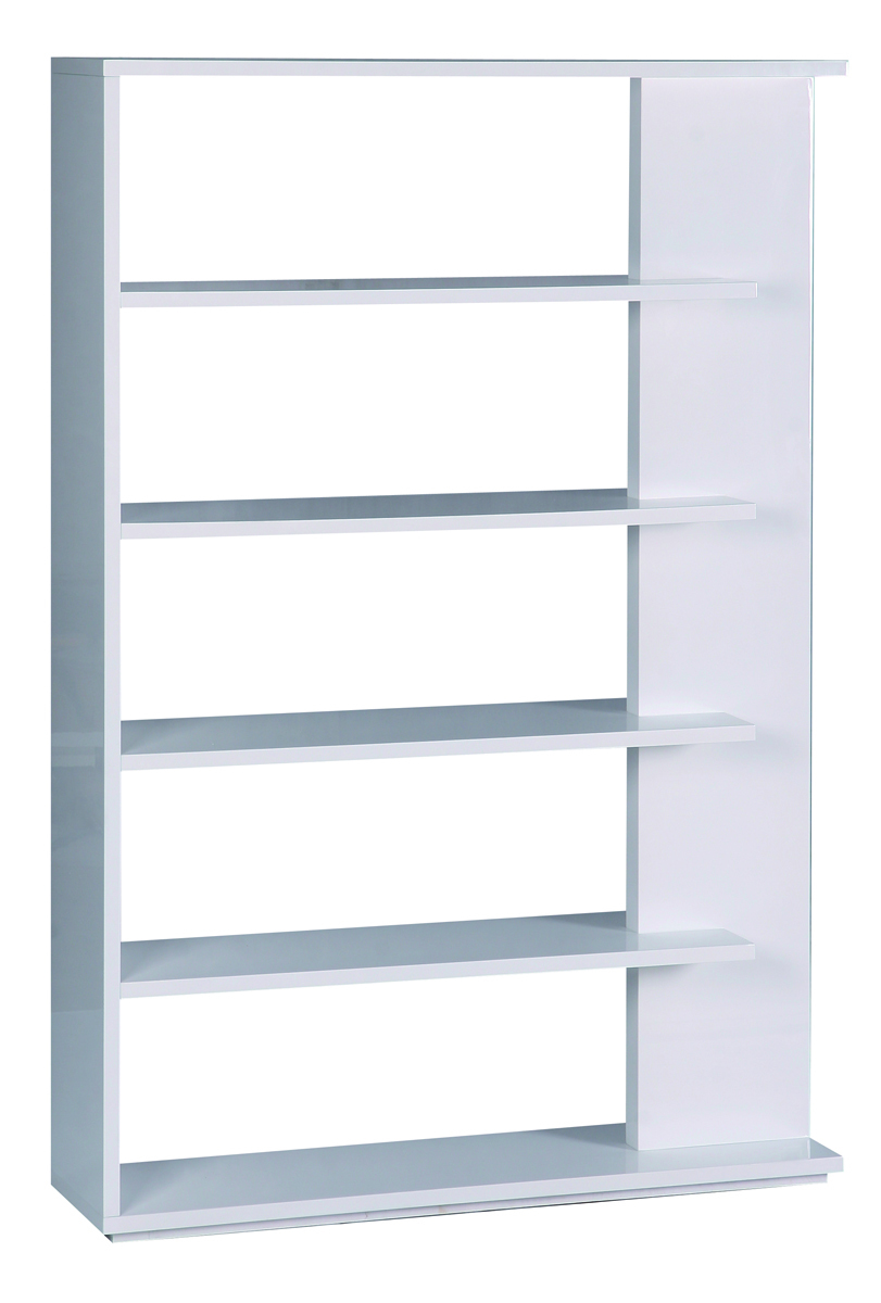 Estanter&iacute;a alta  LEA de color blanco de 5 niveles