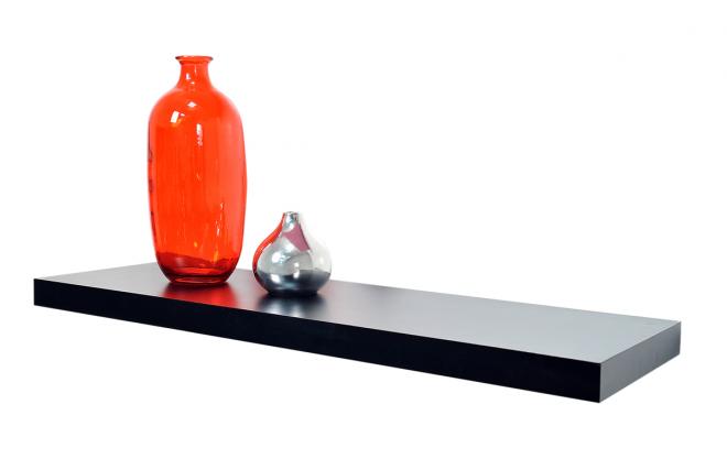 Estanter&iacute;a color negro 80cm MANHATTAN