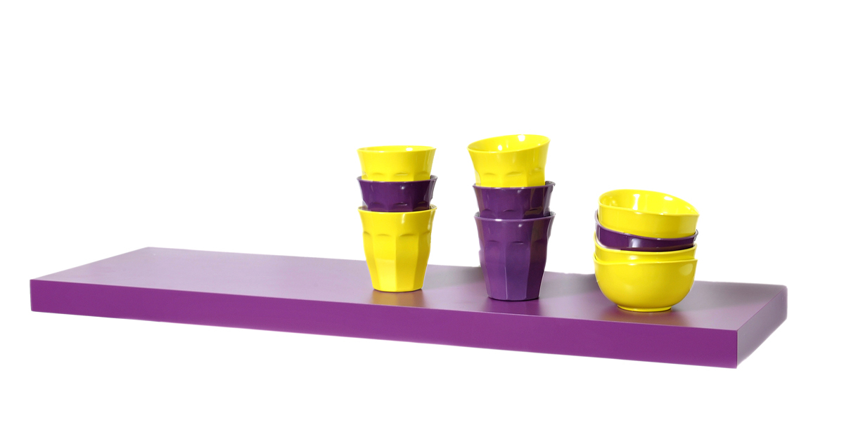Estanter&iacute;a color violeta 80cm MANHATTAN image 1
