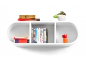 Estanteria de dise&ntilde;o blanca MIA