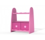 Estanteria infantil rosa y blanca MARCHANDE