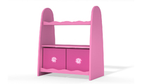 Estanteria infantil rosa y blanca MARCHANDE