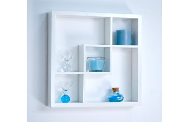 Estanter&iacute;a Madison color blanco