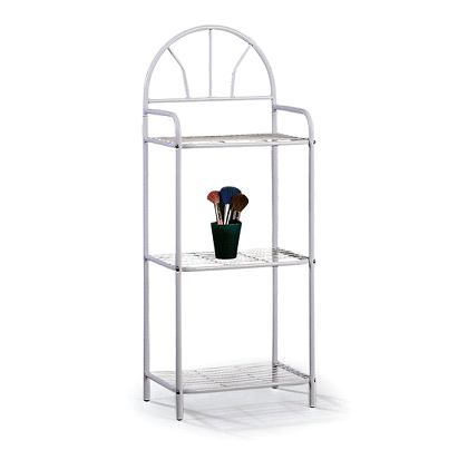 Estanter&iacute;a para cuarto de ba&ntilde;o de color blanco CLOE image 1