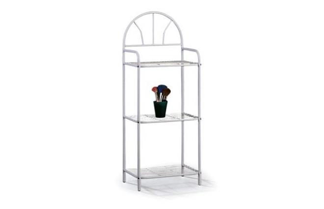 Estanter&iacute;a para cuarto de ba&ntilde;o de color blanco CLOE