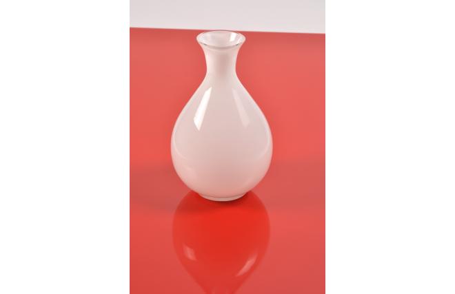 Florero de dise&ntilde;o blanco RASSUR