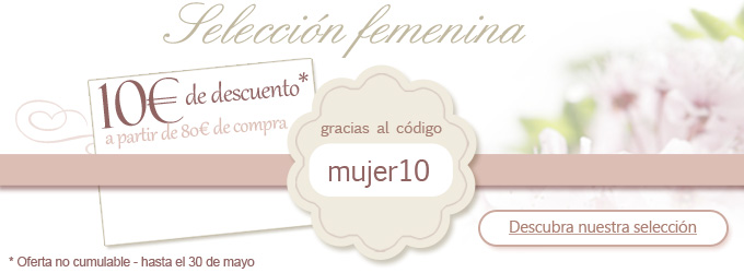 F�te des m�res -  profitez de 10� de reduction avec le code : mere